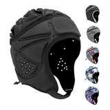 Casco De Fútbol Ajustable Y Protección De Portero.