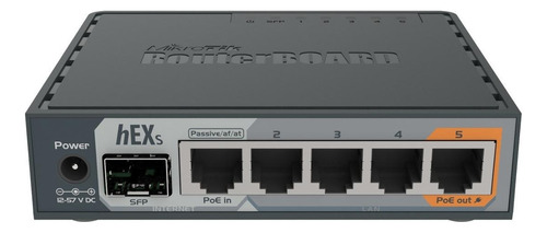 Router Mikrotik Routerboard Hex S Rb760igs Poe In, Poe Out