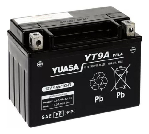 Batería Moto Yuasa Yt9a (ytx9-bs)