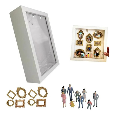 Mini Caja Con Silueta De Museo Diy, Memoria -cn .. | Meses sin interés