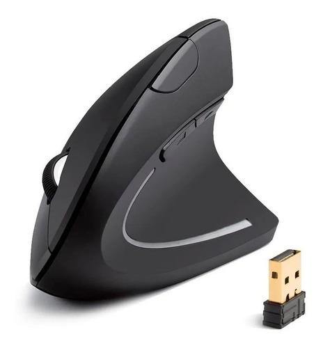 Mouse Ergonómico Vertical Inalámbrico 6 Botones Sin Ruido