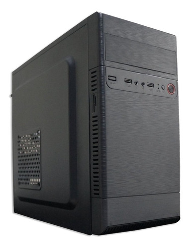 Gabinete Micro Atx Corporativo 2x Usb 2.0 Audio S/ Fonte Cor Preto