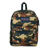 Mochila Jansport Cross Town Camo Camuflada 26l