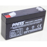 Bateria De Gel Recargable 6 Volts 1.2 Amper/hs Marca Press