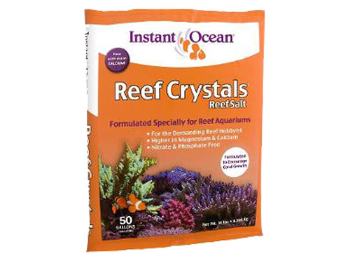 Sal Marina Instant Ocean Reef Crystal 50gal 190lts Acuarios