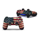 Vinilo Decorativo Skinown Para Joystick Dualshock 4, Ee.uu