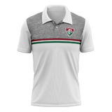 Camisa Polo Braziline Fluminense Secondary Masculino - Branc