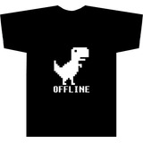 Camiseta Dinosaurio Google Vintage Gamer Tv Tienda Urbanoz
