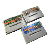 Snes Super Famicom Donkey Kong Country 1 2 3 Original Japón