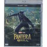 Pantera Negra Blu-ray + Dvd + Slipcover