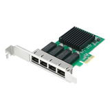 Tarjeta De Red De 4 Puertos Pci Express X1 A Rj45 Rtl8111h C