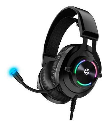 Auriculares Gamer Hp H360 Con Luz Led