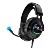 Audífonos Gamer Hp Headset H360 Rgb / Pc Consolas Luz Led