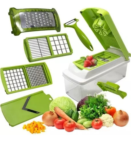 Cortador Rallador De Frutas Picador Verduras Manual Cocina