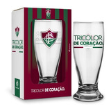 Copo De Vidro Cerveja Times 200ml Munich Cor Fluminense