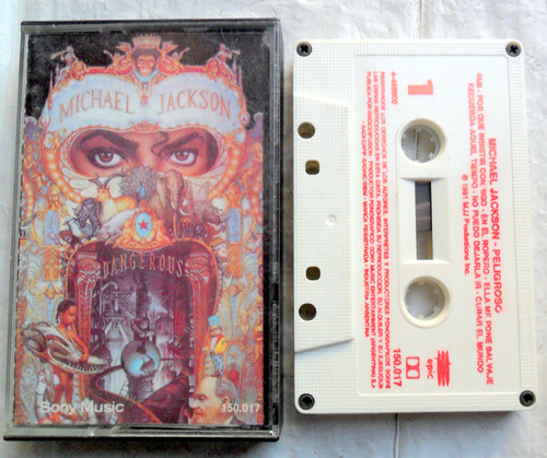 Michael Jackson - Dangerous * 1991 Casete Ex