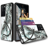 Funda Para Samsung Galaxy S21 Ultra 5g (diseno Libelula)