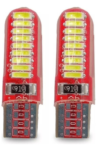 2 Lamparas Led T10 Ironman 18w Blanco Posición Auto X2 Unid 