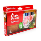 Oleo - Gis Pastel Sabonis Tp986 Blister Con 12 Colores