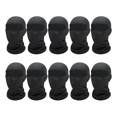 Bandana Pasamontañas Balaclava Táctico Máscara Moto 10 Pack
