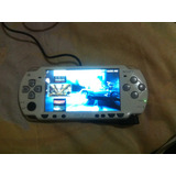 Sony Psp-2001 Slim Pearl White Sin Pila 32gb Con Juegos +cfw