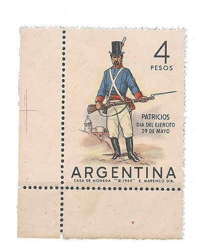 Argentina Variedad Catalogado Gj 1279c Mt 687 Desplazado+fil