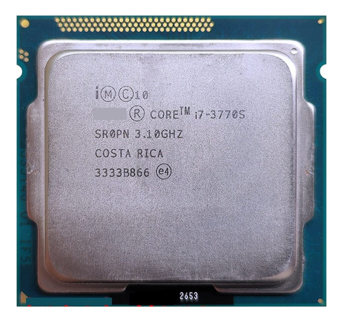 Procesador Intel Core I7 3770s 4 Nucleos/3,9/lga1155/grafica