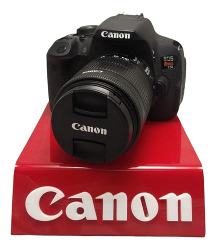 Camera Canon T5i C Nf Lente 18:55 Seminova 40600 Cliques 