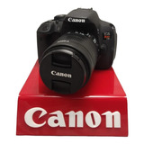 Camera Canon T5i C Nf Lente 18:55 Seminova 40600 Cliques 