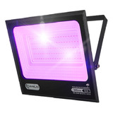 Reflector Led Luminaria Luz Purpura 50w 400lm Ip65 Potente Color De La Carcasa Negro Color De La Luz Morada