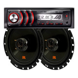 Estereo Crown Mustang + Parlantes Jbl Flex 6 PuLG 50rms P