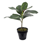 Vara Hojas Magnolia Artificial Con Maceta 40cm