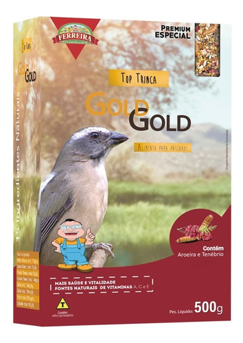 Top Trinca Gold Aroeira E Tenébrio