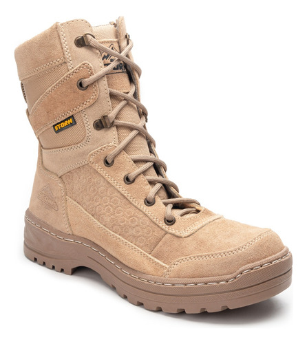 Bota Tactica Tipo Swatmilitar En Color Arena Buck Storm 3130