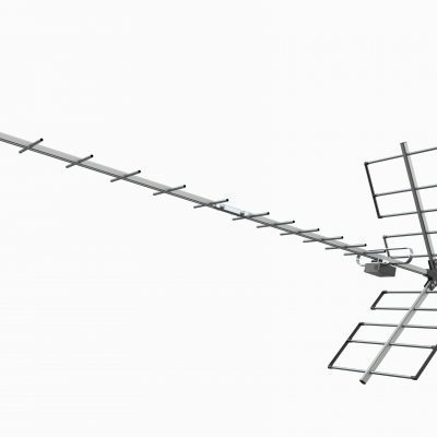 Antena Digital Yagi 1118 + 20 Mts Cabo Com Conector