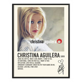 Cuadro Cristina Aguilera Álbum Music Tracklist Exitos
