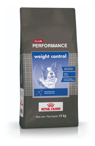 Royal Canin Club Performance Weight Control Adulto 15 Kg