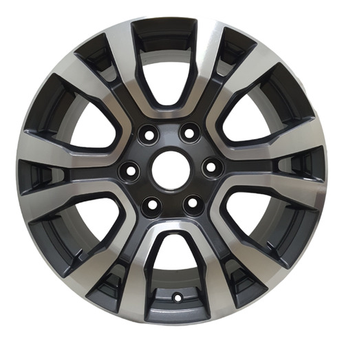 Llanta R18 Ford Ranger Gris Vison Diamantado (6x139,7)