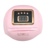 Lámpara Led Uv Secador De Uñas 108w Rosa Maquina Profesional