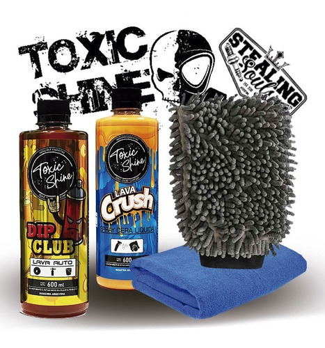 Toxic Shine | Kit Combo Lavado | Básico #09 | Shampoo + Cera