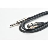 Cable Pro Audio Plug Mono A Canon Xlr Hembra 1,8 Cuota