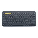 Teclado Bluetooth Logitech K380 Qwerty Inglés Us Color Negro