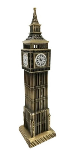 Torre Big Ben Con Reloj  Excelente Adorno Decorativo
