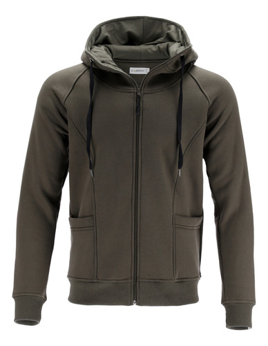 Buzo Campera Con Capucha Slimfit Buzo Hoody Entallada A04