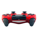 Joystick Inalámbrico Ps4 Genérico Compatible Color Rojo