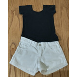 Short De Nena Mimo + Remera Little Akiabara 