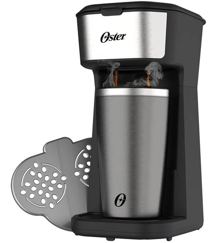 Cafeteira Oster To Go Inox 2em1 Copo Térmico Ocaf200 127v