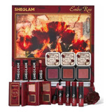 Sheglam Ember Rose, Set De Maquillaje Blush Lipstick Contour