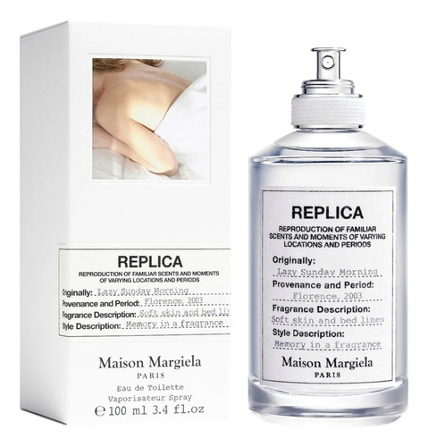 Replica Lazy Sunday Morning Eau De Toilette 100ml Maison Martin Margiela Paris Perfume Importado Feminino Novo Original Selo Adipec Caixa Lacrada