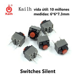 Switch Kailh Silent Repuesto Mouse 2 Unidades